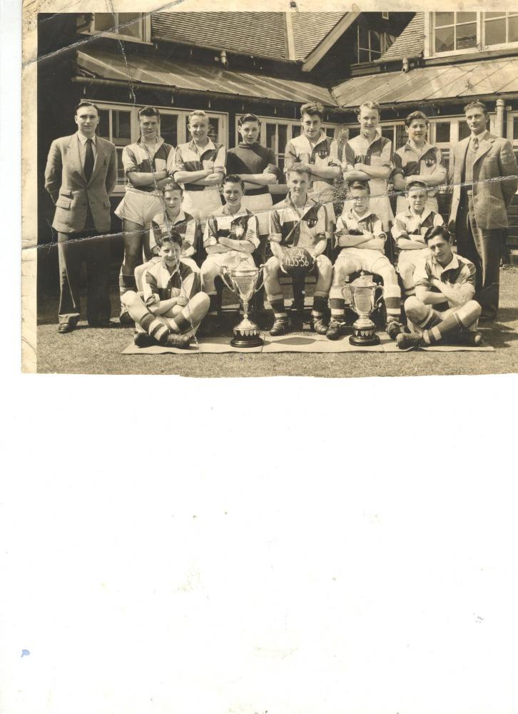 A-in M Sec Mod school, Senior Football team 1955-56