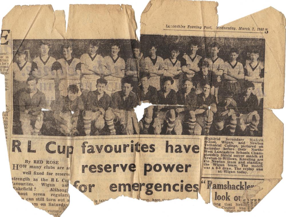 Highfield 1959/60 Highfield 1959/60