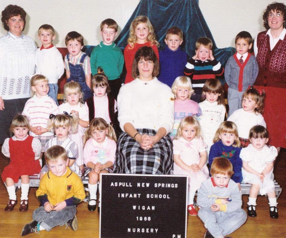 New Springs Nursery Class photo 1988 New Springs Nursery Class photo 1988