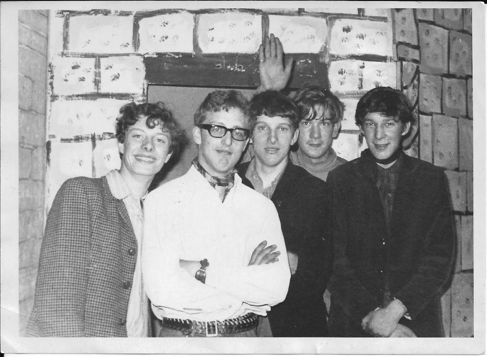 Stage Crew c1966 ish from one of the school plays