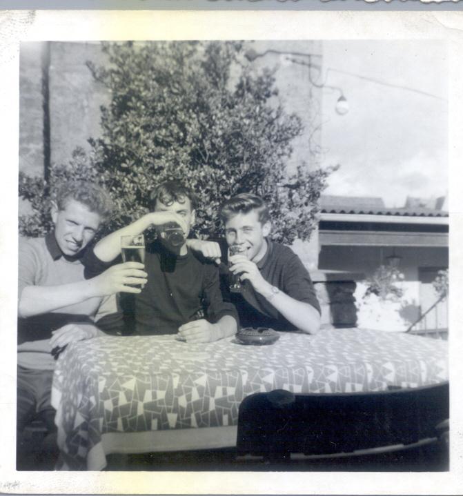 Another pic of Tony with school friends Another pic of Tony with school friends