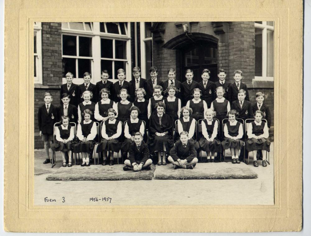 Ashton Grammar School. Form 3. 1956/57