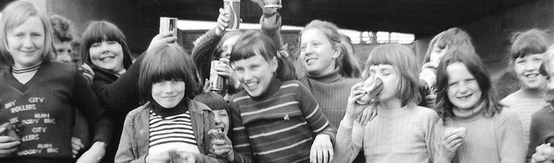 Ince Central School pupils, 1975.