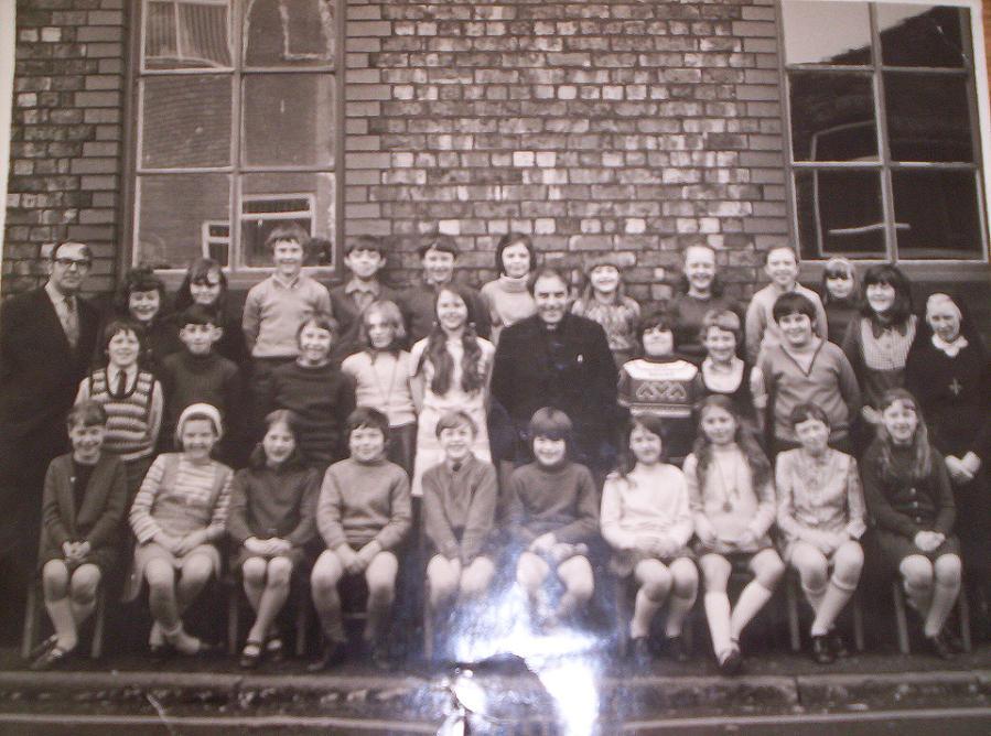 St. John's R.C. Primary School (Leaving Photo, 1972).