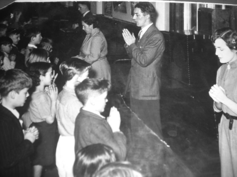 St Georges CE primary, Wigan 1955 St Georges CE primary, Wigan 1955
