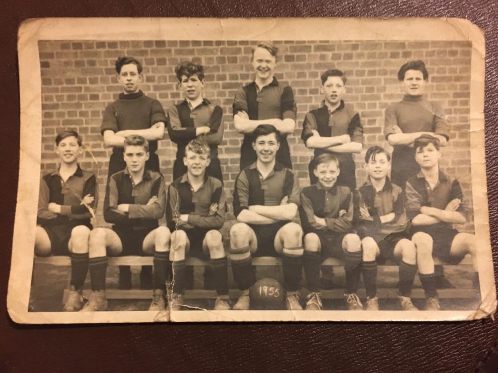 First Senior Football Team St John Fisher 1955
