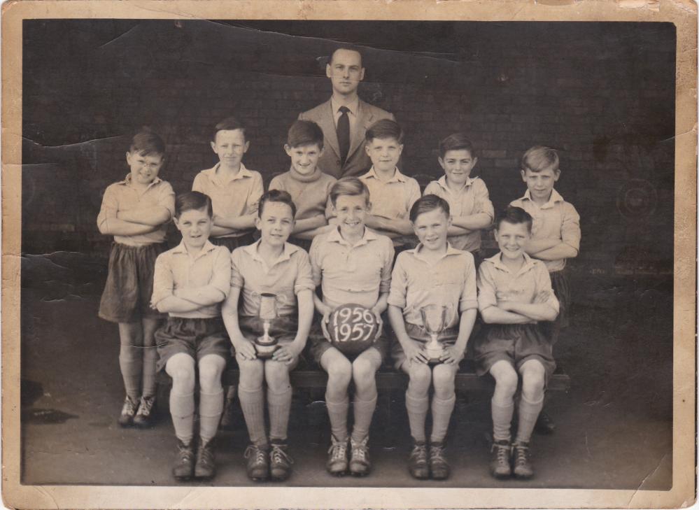 Scot Lane Primary School Football Team 1956-1957 Scot Lane Primary School Football Team 1956-1957