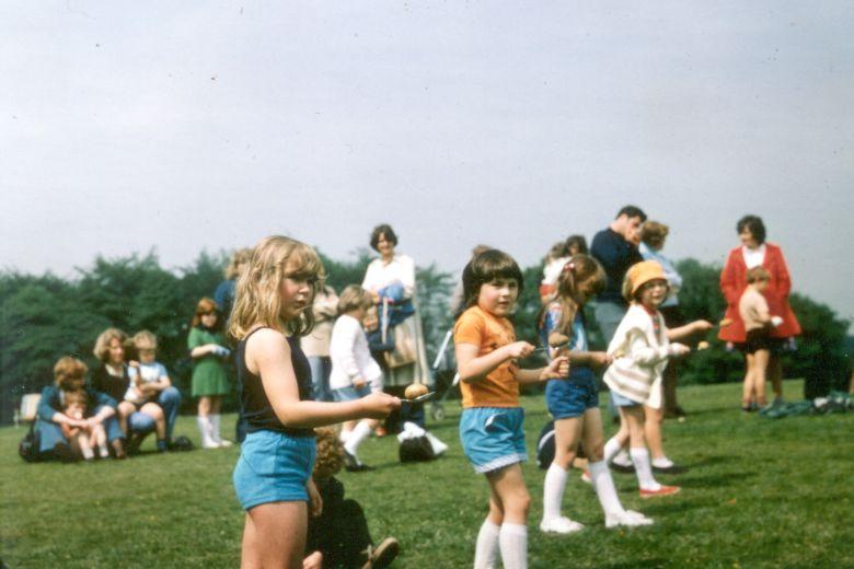 Sports Day at Ashfield Park, c1977. Sports Day at Ashfield Park, c1977.