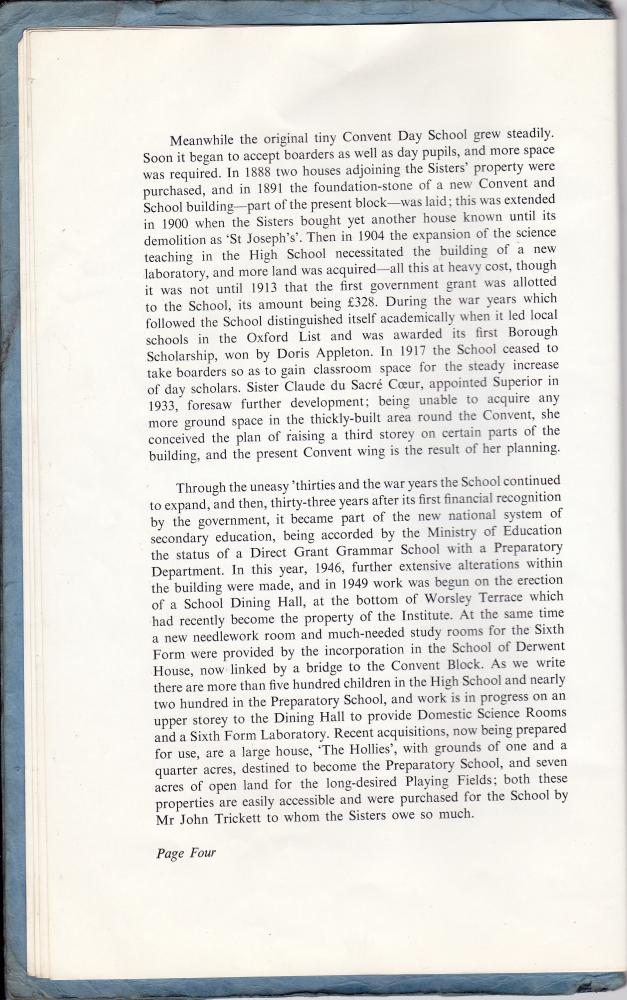 Notre Dame Centenary Souvenir Booklet 1954 Notre Dame Centenary Souvenir Booklet 1954