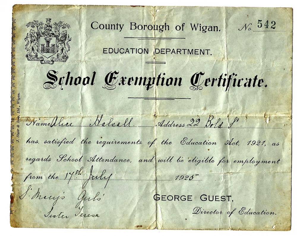 School Exemption Certificate School Exemption Certificate