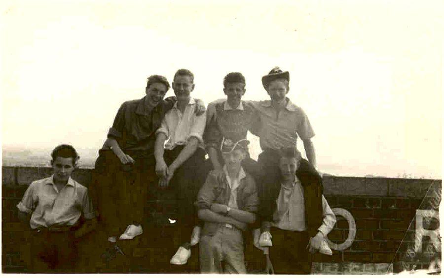 Rose Bridge lads at Butlins, c1957 Rose Bridge lads at Butlins, c1957