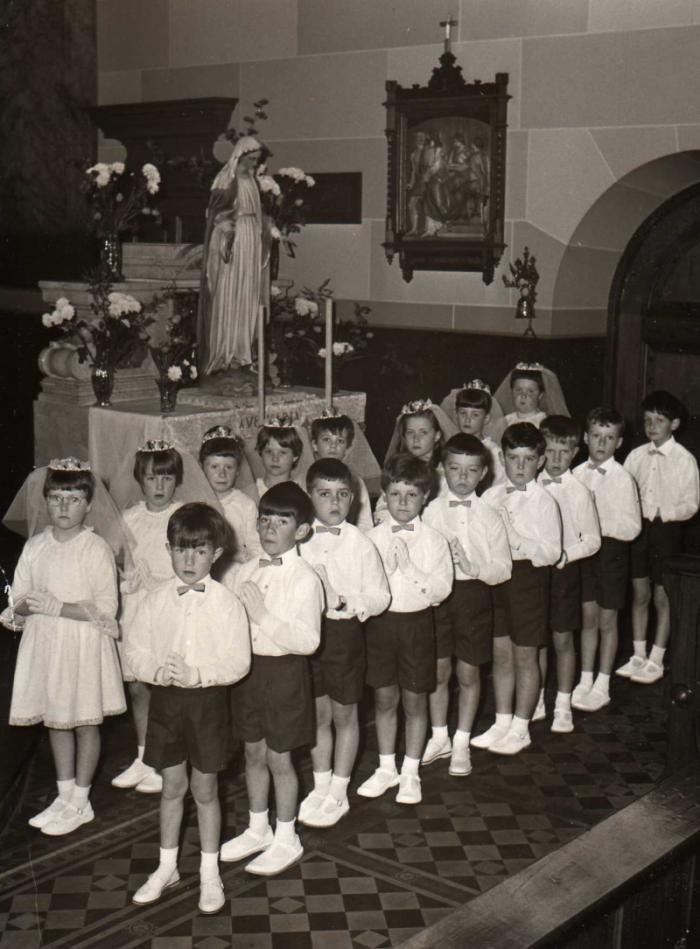 First Holy Communion Group, 1968/9. First Holy Communion Group, 1968/9.