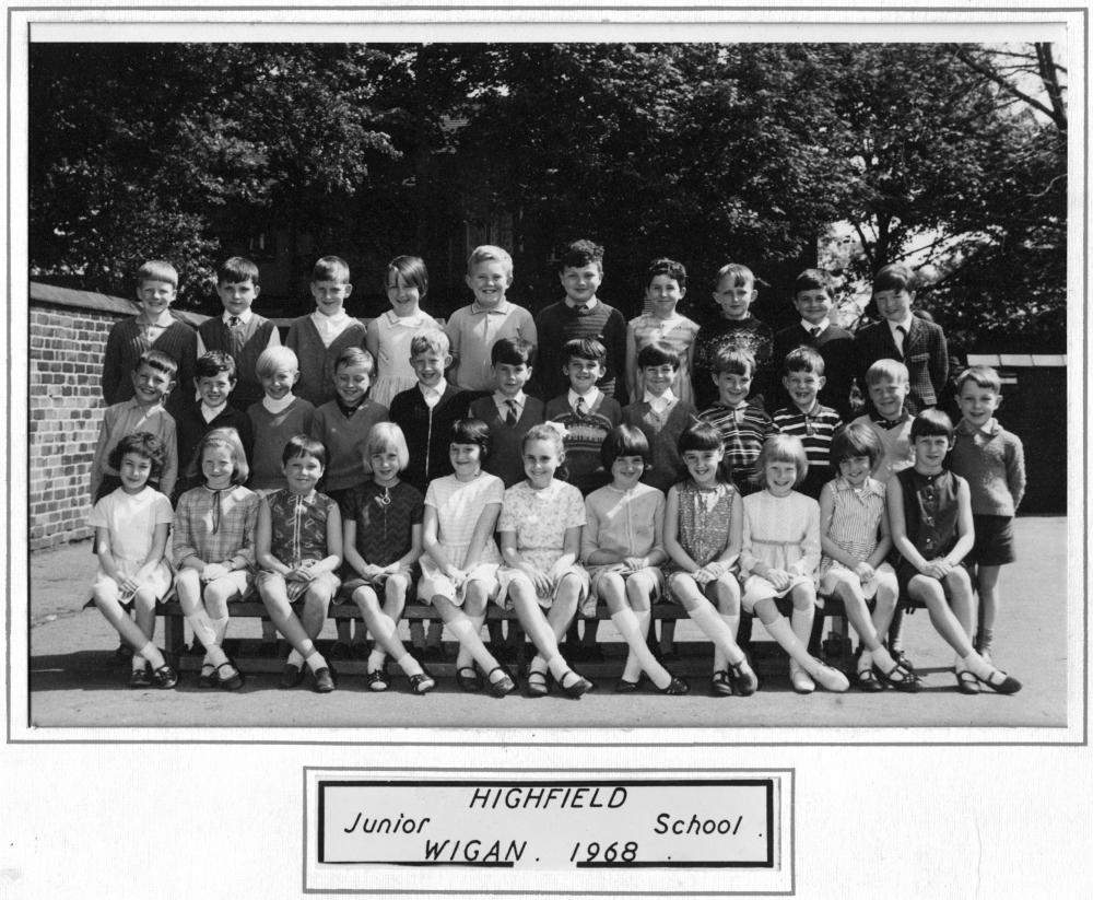 Highfield Junior School 1968 Highfield Junior School 1968