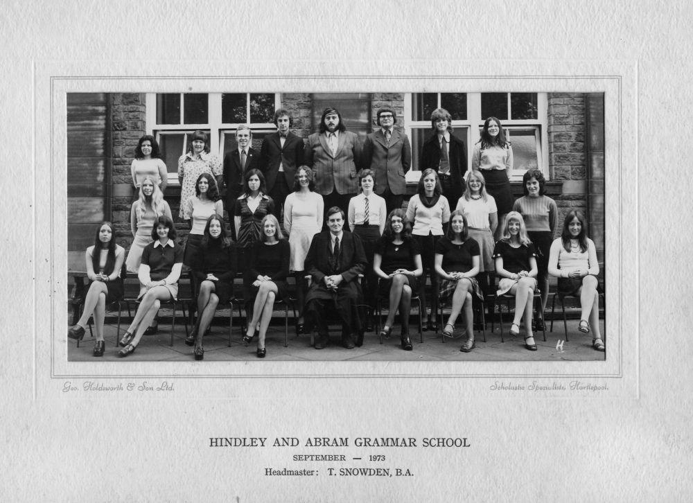 Upper Sixth Arts - September 1973 Upper Sixth Arts - September 1973