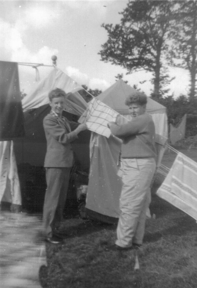 Camping Trip to Charmouth 1963