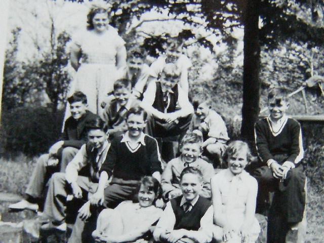 School trip to Blankenberge Whitsun 1955