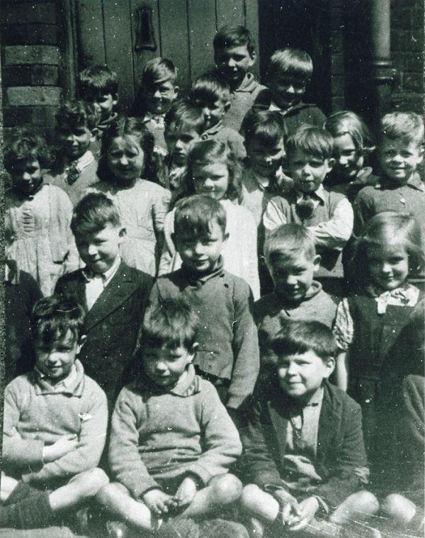 Pupils, c1948. Pupils, c1948.