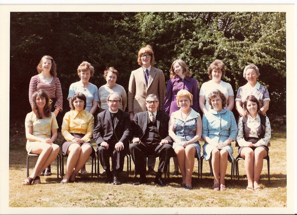 School Staff about 1977 School Staff about 1977