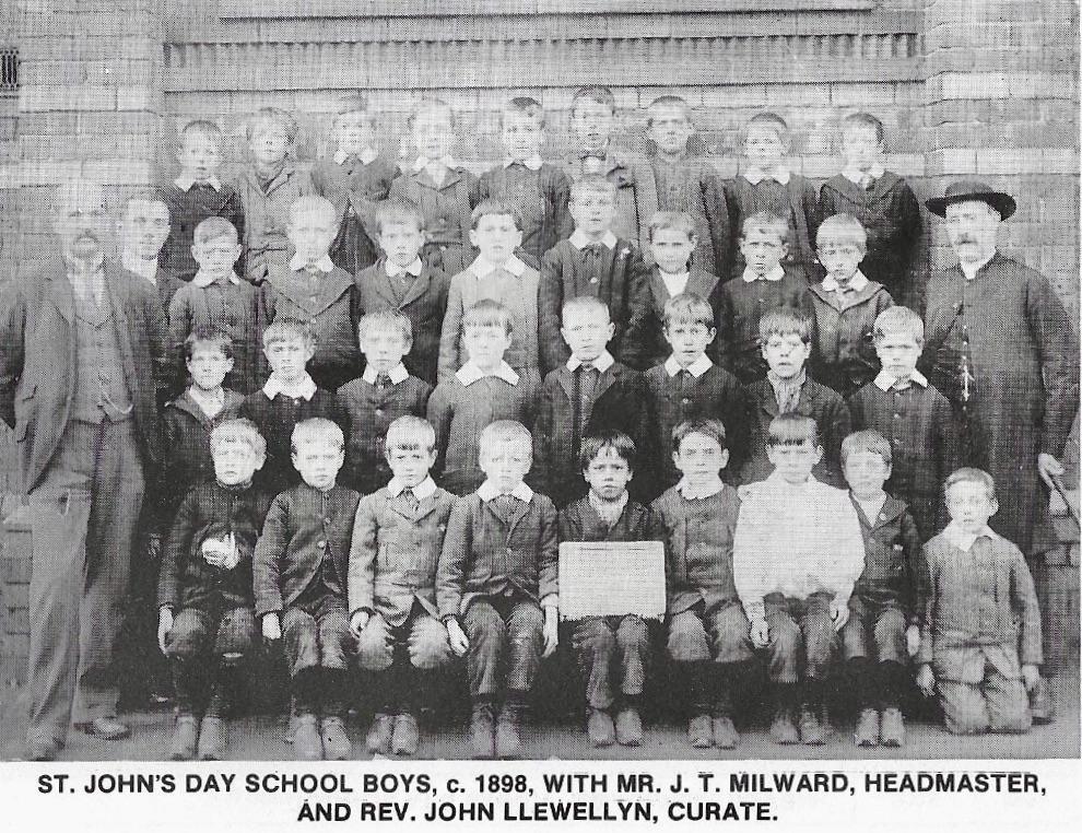 St John's C of E School Boys, Pemberton c.1898