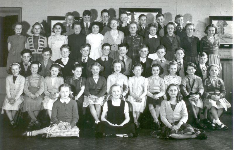 Highfield Junior School, 1955. Highfield Junior School, 1955.