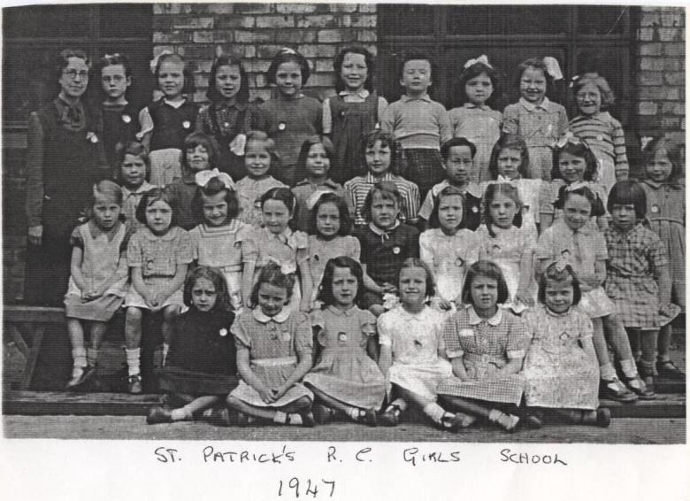 St Patrick's R.C. Girls School, Hardybutts, c1947.