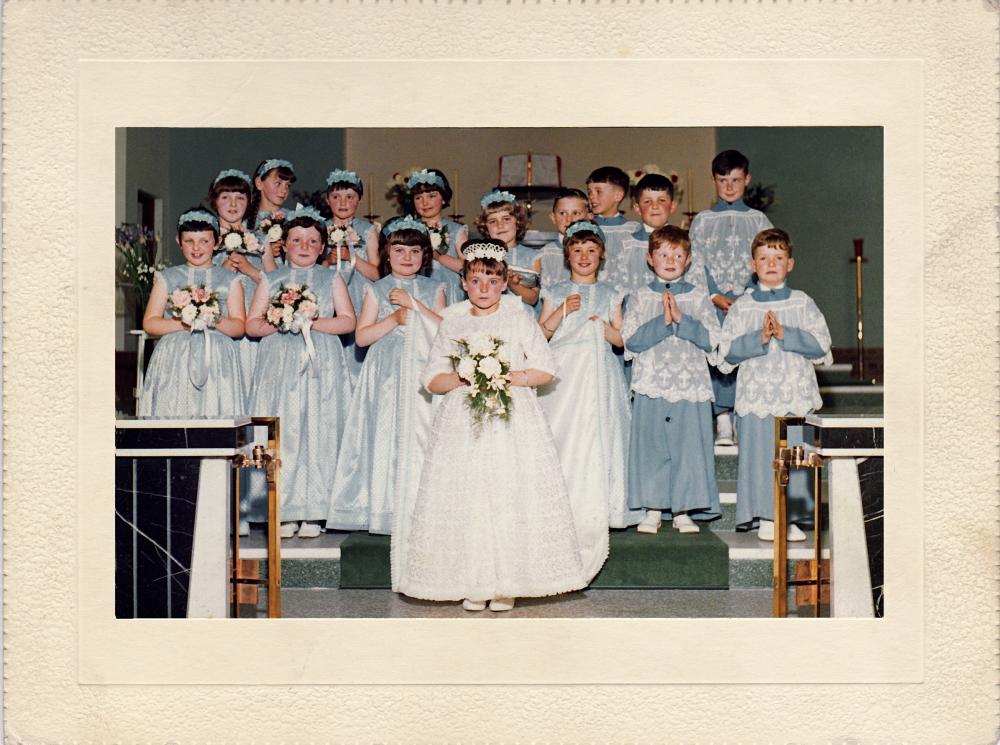 St Cuthberts Crowning group 1967 St Cuthberts Crowning group 1967