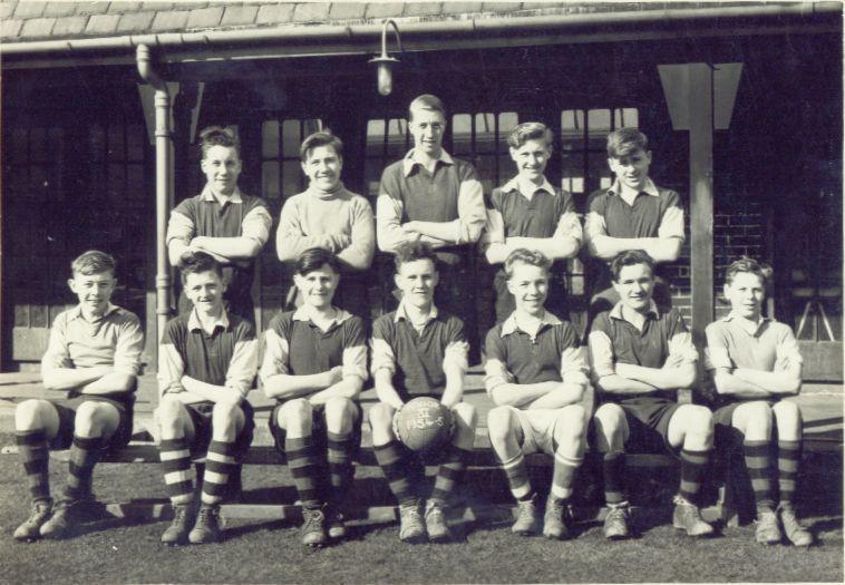 Rose Bridge Football Team, 1955. Rose Bridge Football Team, 1955.