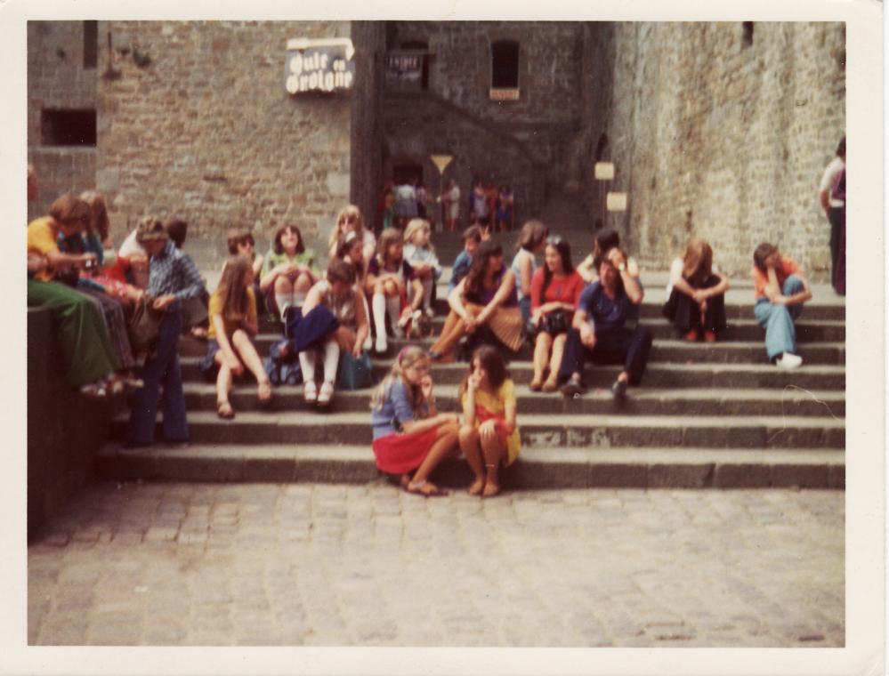 Gidlow School trip to France c1974 Gidlow School trip to France c1974