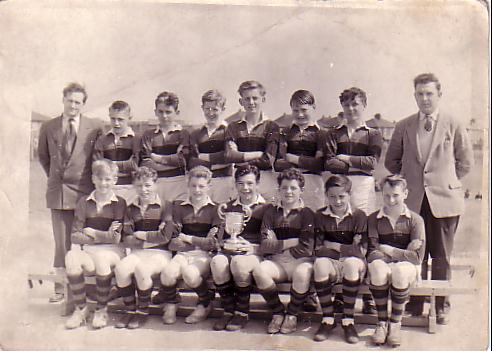 Rugby Team , won The Wood Cup ..1959 Rugby Team , won The Wood Cup ..1959