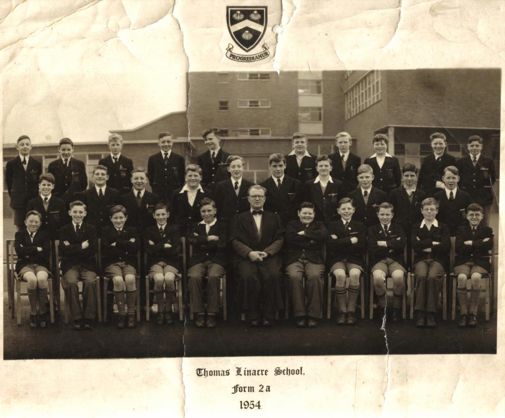 Thomas Linacre School  Year 1954 Form 2a
