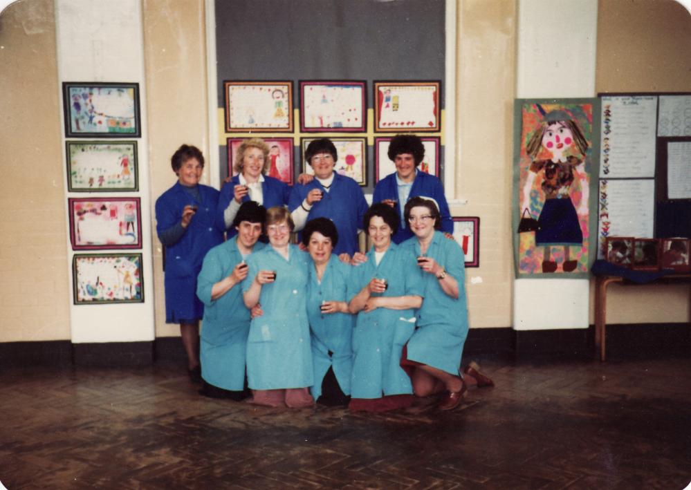 Dinner Ladies late 1970's