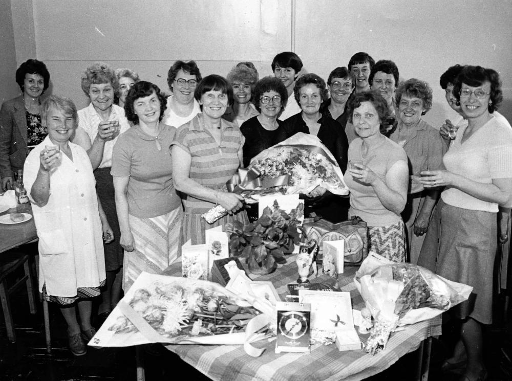 Kitchen Staff at St John Fisher School