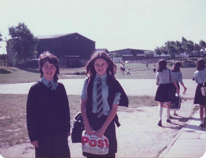 Marus Bridge Middle School, c1984.