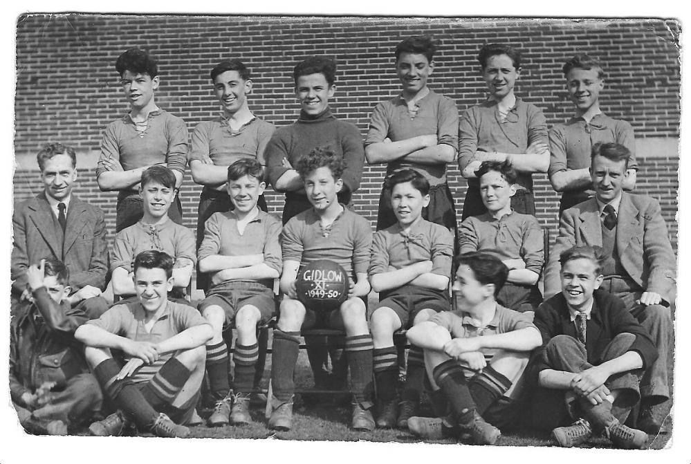 School Football Team 1949-50