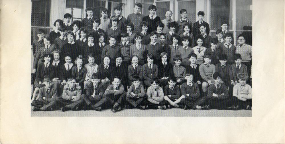 Former pupils of Holy Family School.