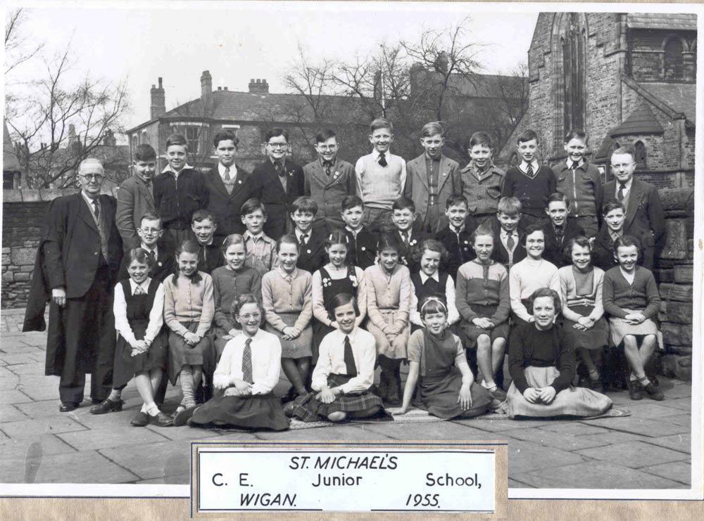 St Michael's C.E. Junior School, Wigan, 1955