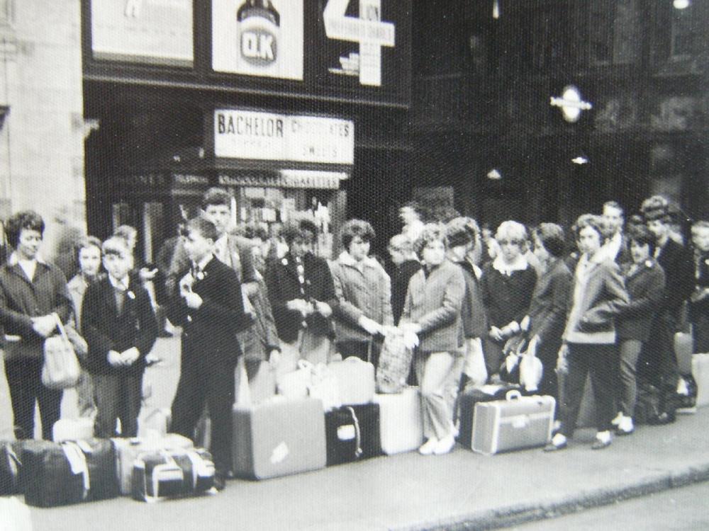 Arrival in London 1962