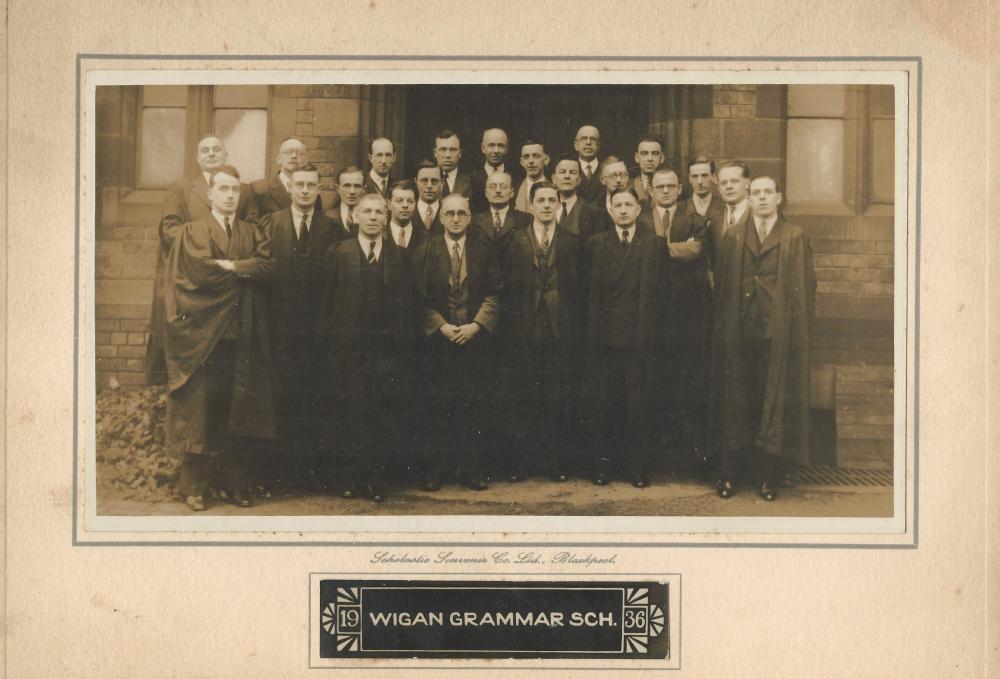 1936 Wigan Grammar School Staff
