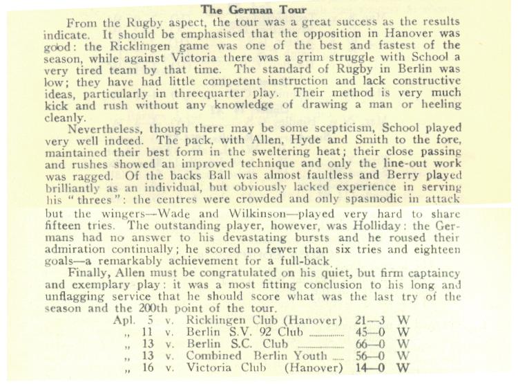 Wigan Grammar School 1952 Wigan Grammar School 1952