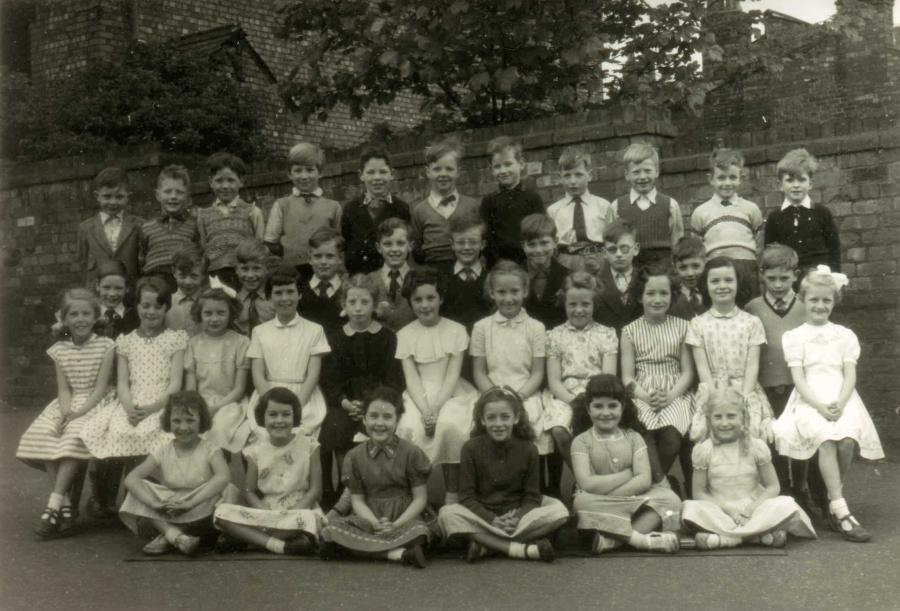 Class photo, c1959. Class photo, c1959.