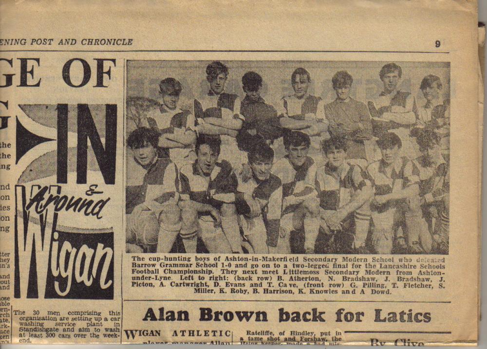 footbal team 24 april 1964