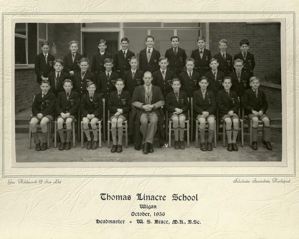 Form 1A Thomas Linacre School,October 1956