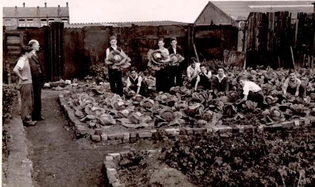 The Garden at St William's RC Ince about 1951/52ish