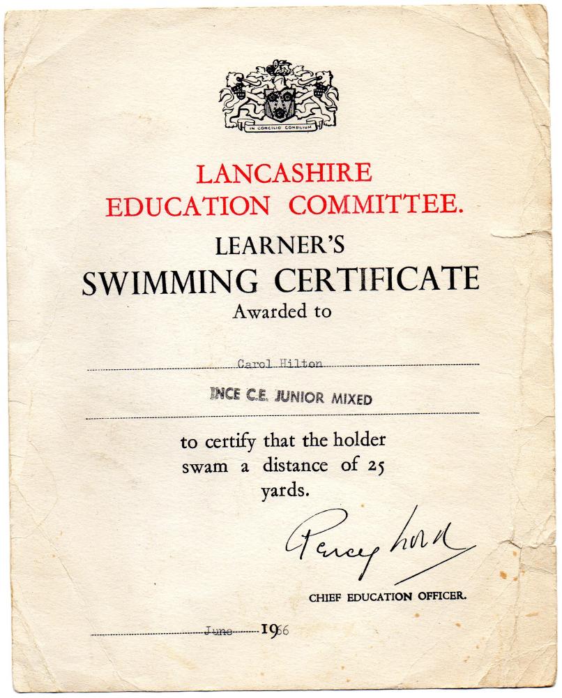 INCE C.E. JUNIOR MIXED 1966