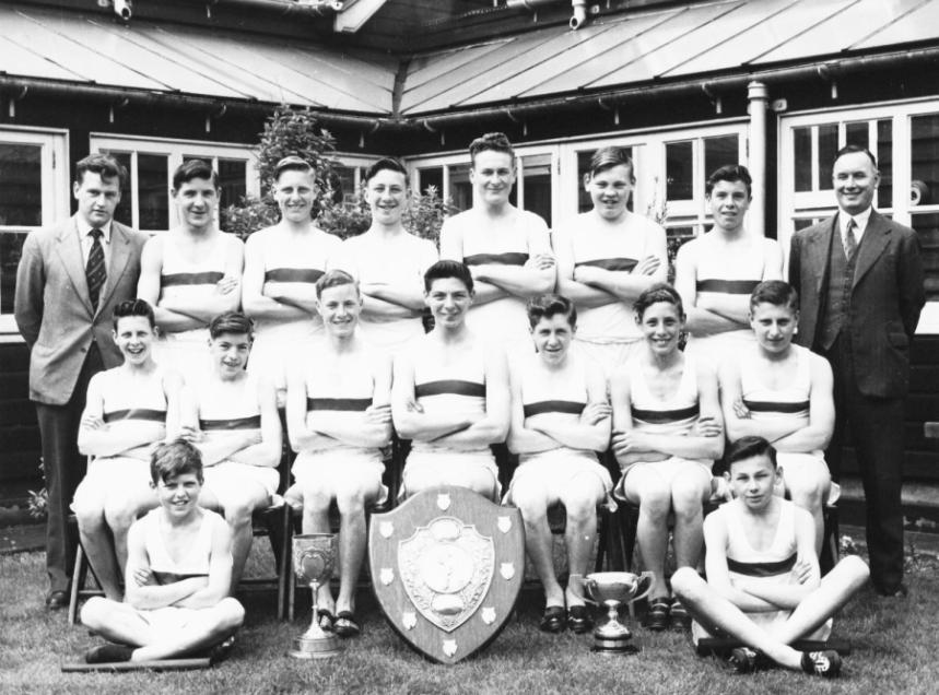 School Athletics Team 1953/4.
