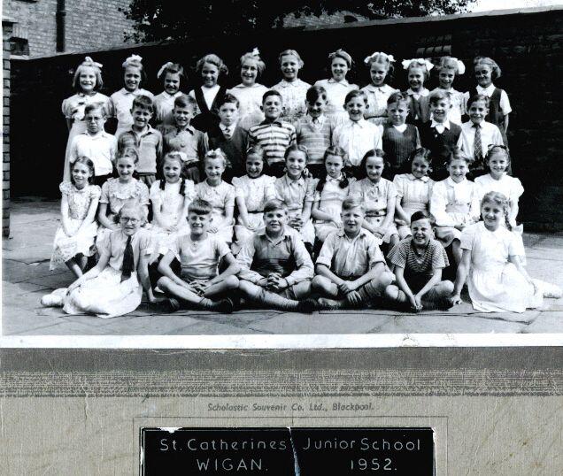 St.Catharine's Junior School, 1952. St.Catharine's Junior School, 1952.