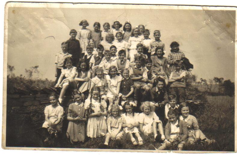 St James's C.P.School , Orrell about 1948 St James's C.P.School , Orrell about 1948