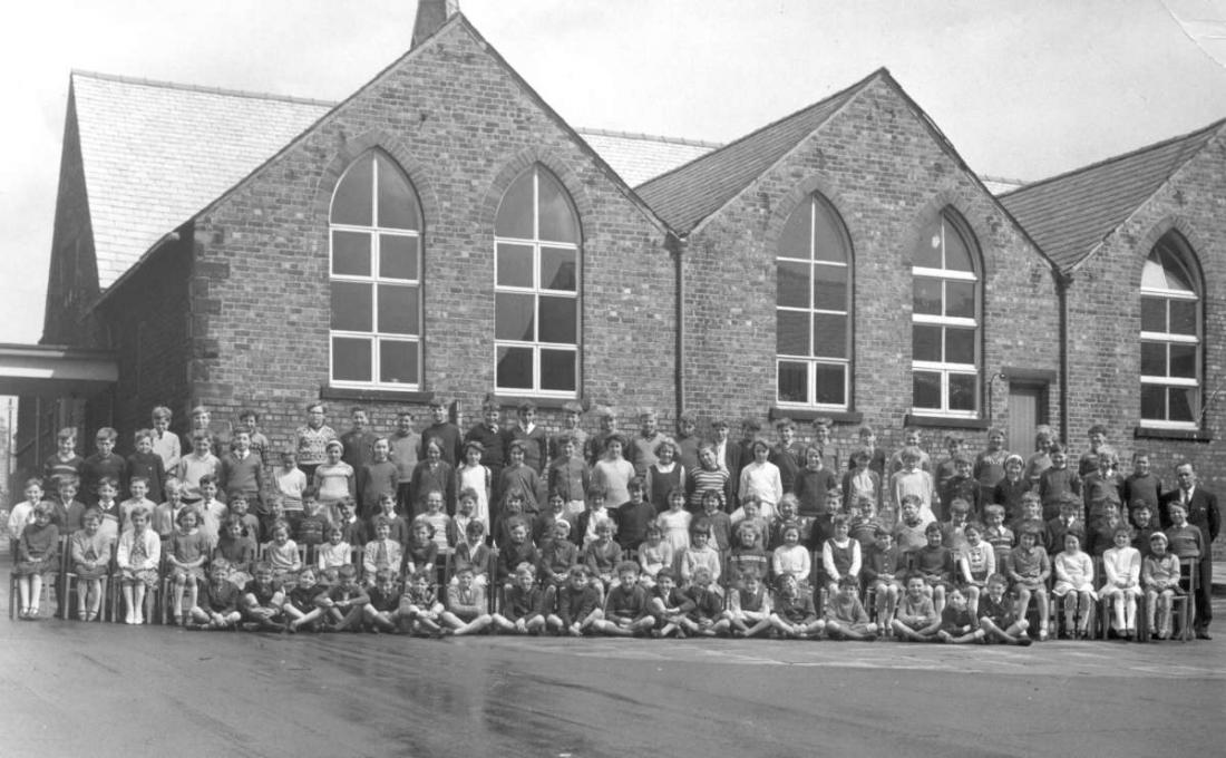 School photo, c1960. School photo, c1960.