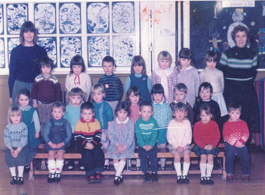 New Springs Nursery Class photo 1985 afternoon session