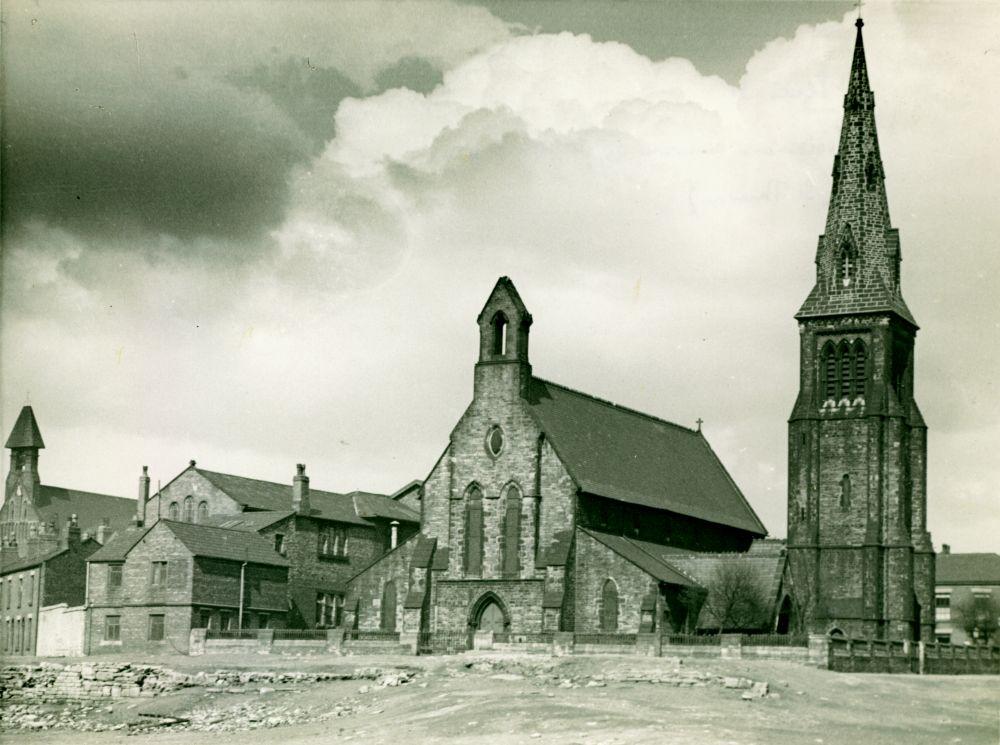 St Thomas's C of E Church and school.